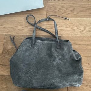 Grey Free People Purse